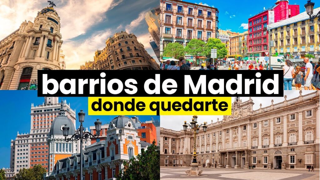 mejores barrios para alojarse en madrid