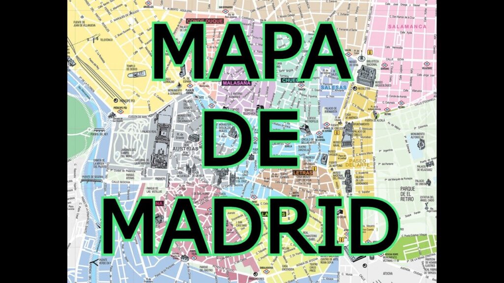 plano de madrid
