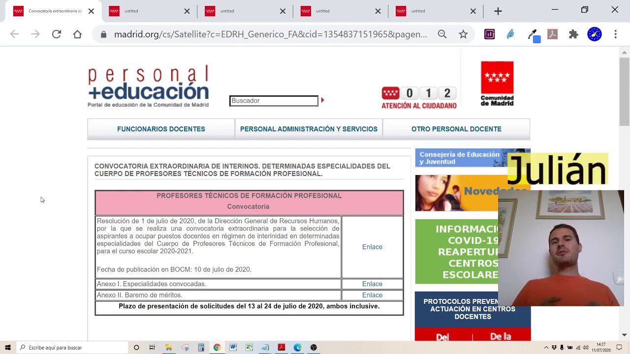 comunidad-de-madrid-educacion-bolsa-extraordinaria - Madrid Noticias 24h comunidad de madrid educacion bolsa extraordinaria