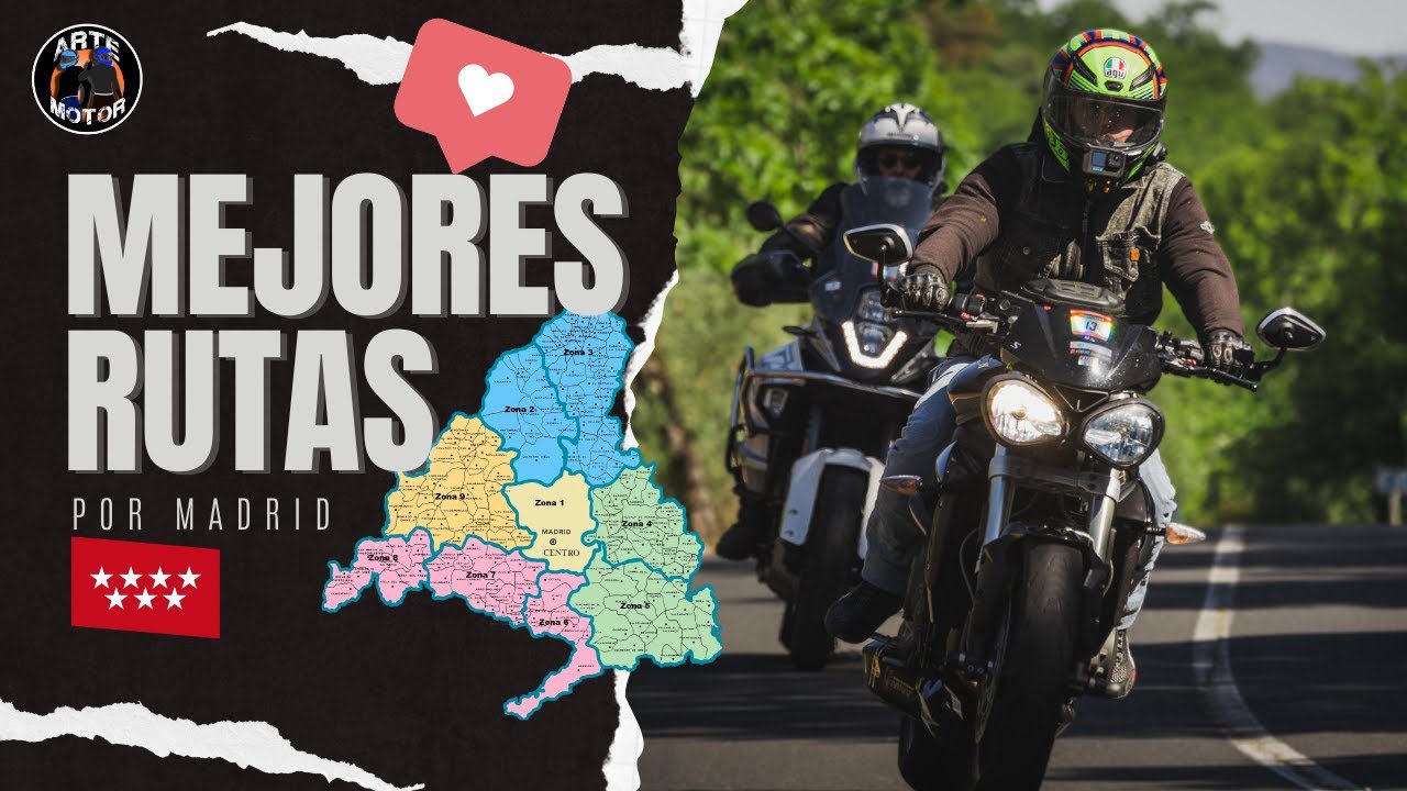 sitios para ir en moto madrid