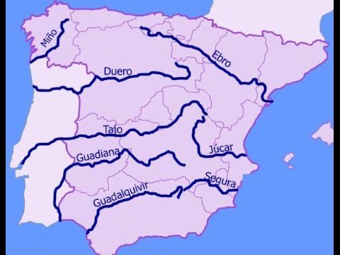 rios comunidad de madrid mapa