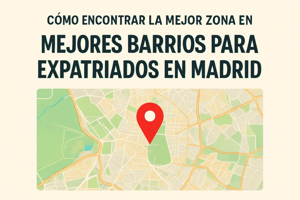 cómo encontrar la mejor zona en Mejores barrios para expatriados en Madrid
