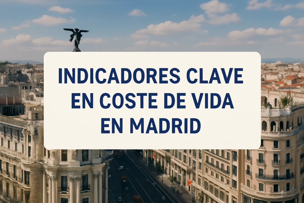 indicadores clave en Coste de vida en Madrid