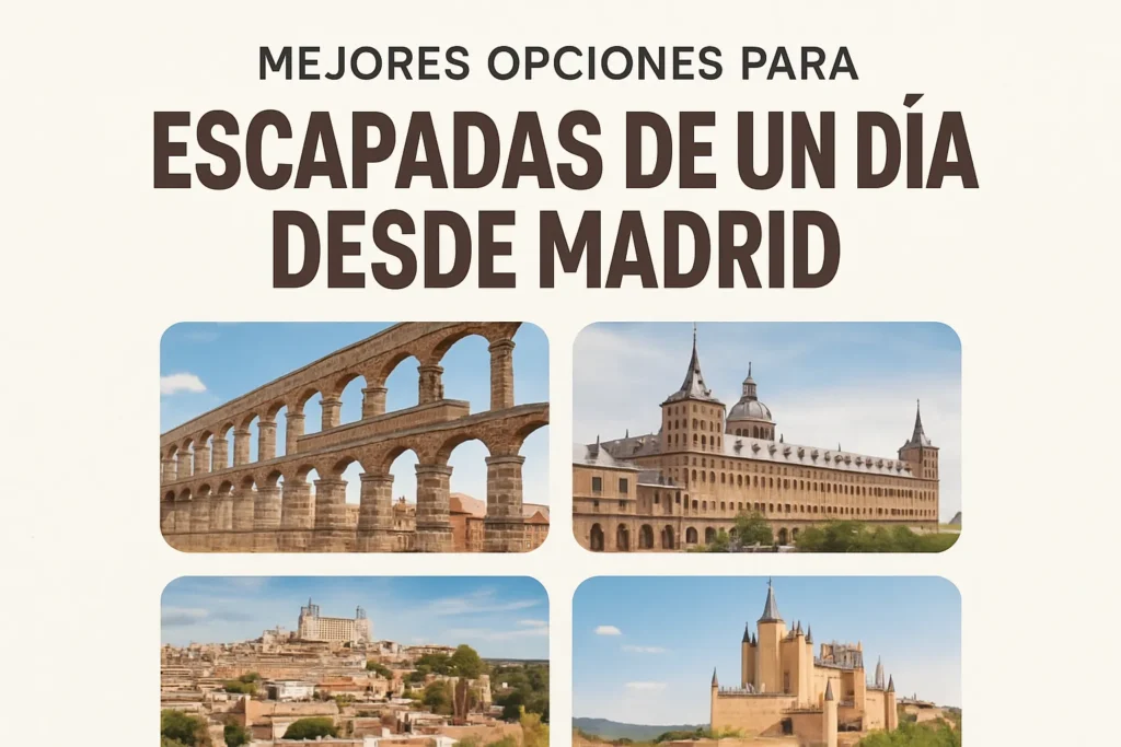 mejores opciones para Escapadas de un día desde Madrid