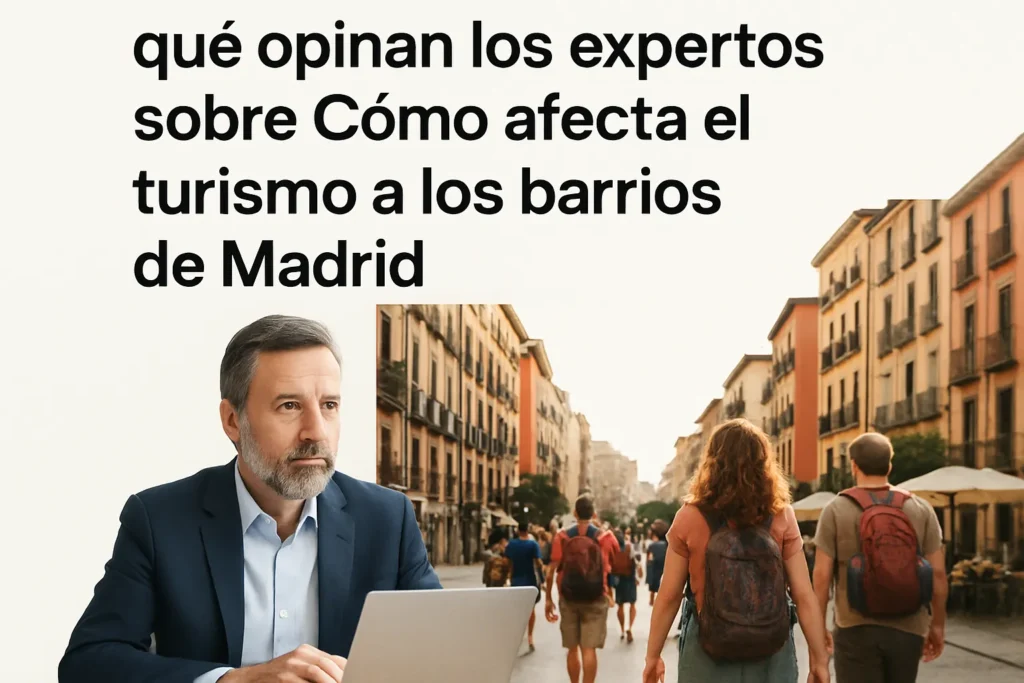 qué opinan los expertos sobre Cómo afecta el turismo a los barrios de Madrid