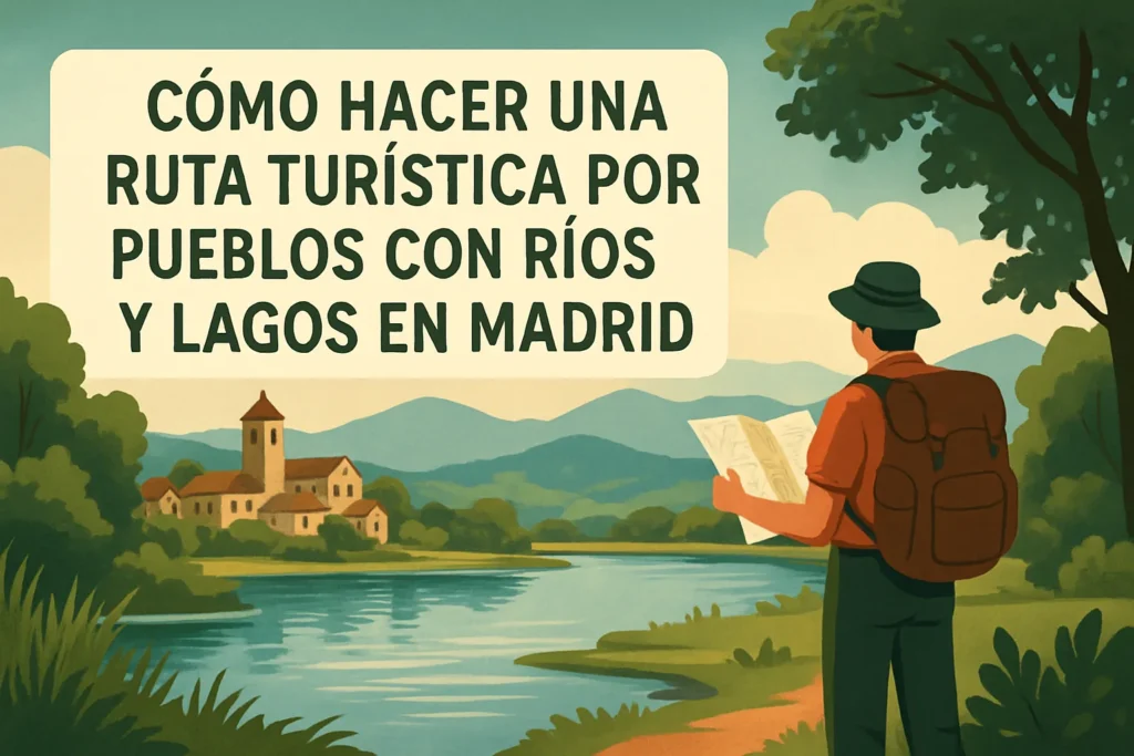 cómo hacer una ruta turística por Pueblos con ríos y lagos en Madrid