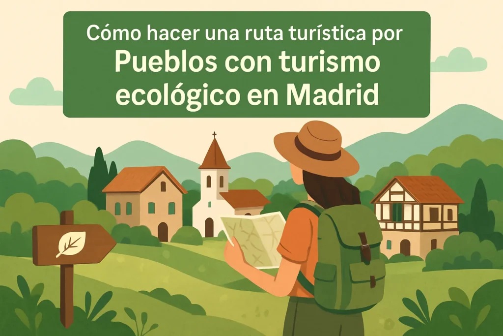 cómo hacer una ruta turística por Pueblos con turismo ecológico en Madrid