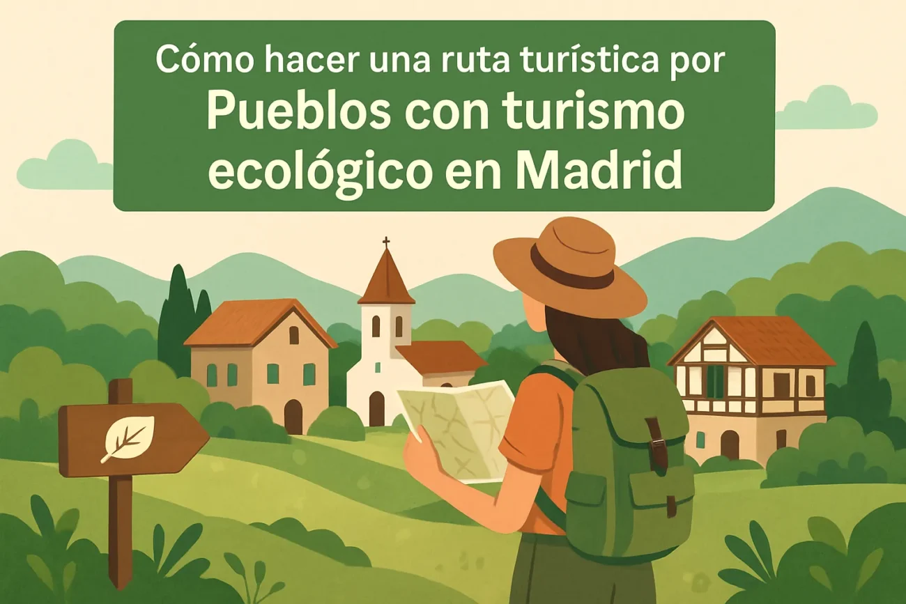 cómo hacer una ruta turística por Pueblos con turismo ecológico en Madrid