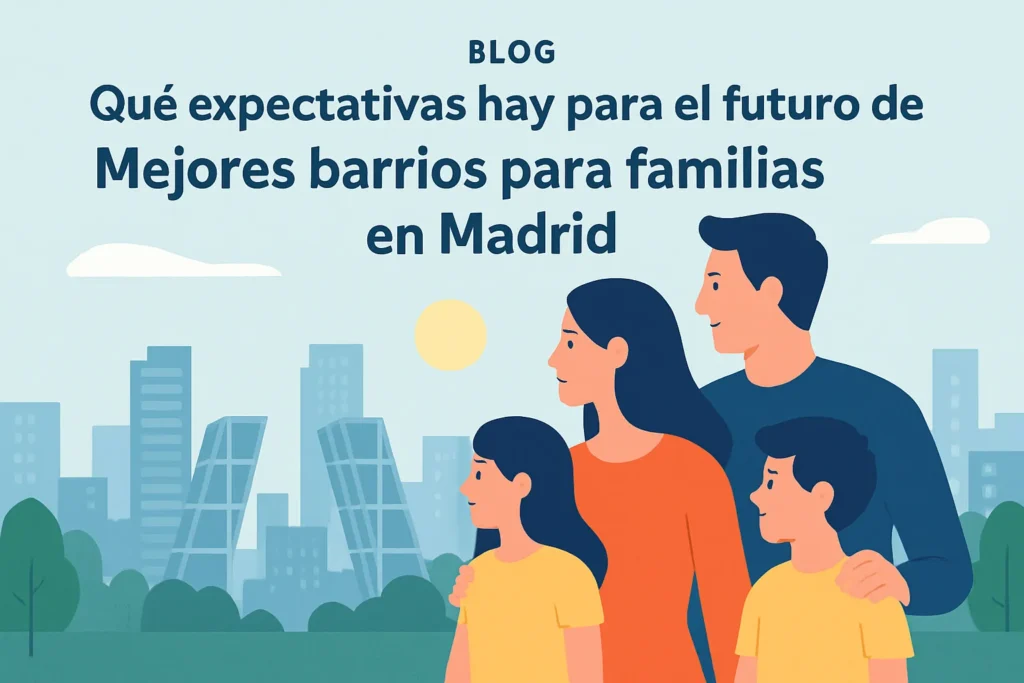 qué expectativas hay para el futuro de Mejores barrios para familias en Madrid
