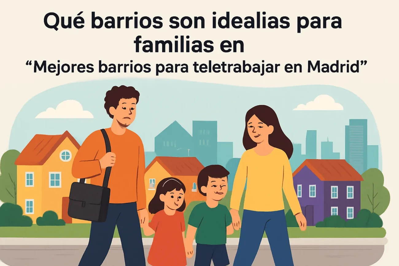 que-barrios-son-ideales-para-familias-en-Mejores-barrios-para-teletrabajar-en-Madrid - Madrid Noticias 24h qué barrios son ideales para familias en Mejores barrios para teletrabajar en Madrid