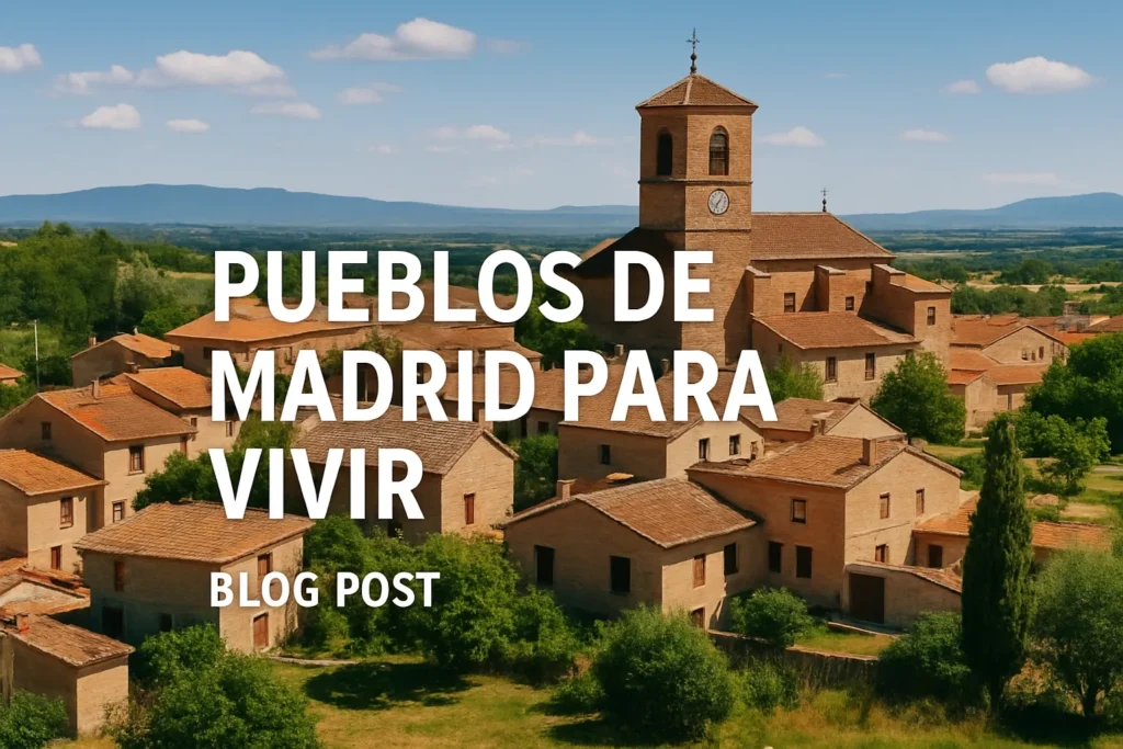 pueblos de madrid para vivir