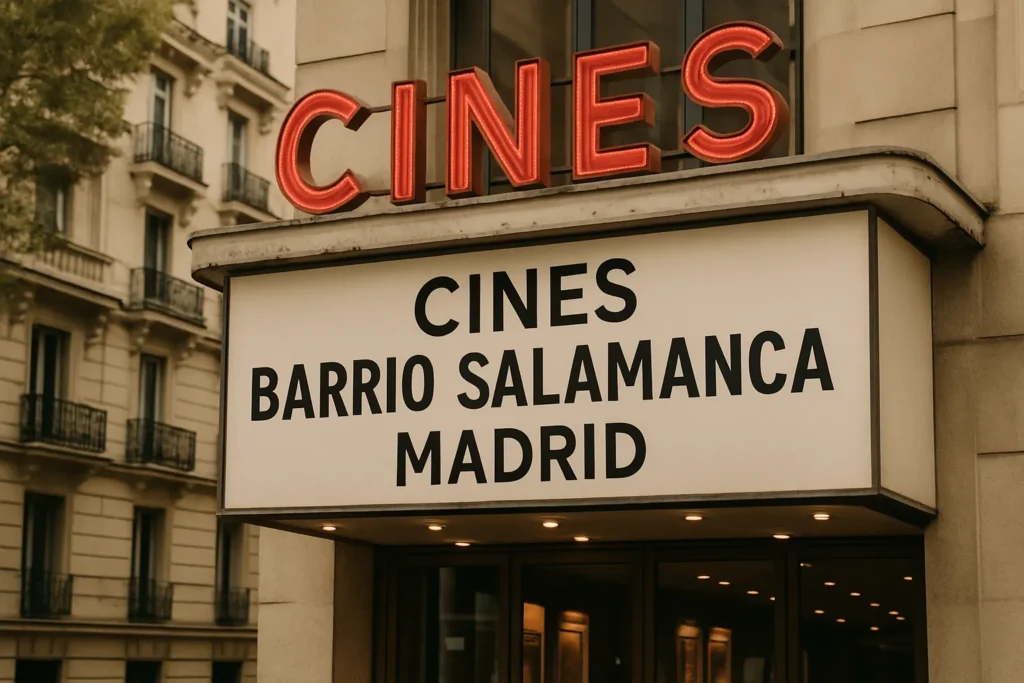 cines barrio salamanca madrid
