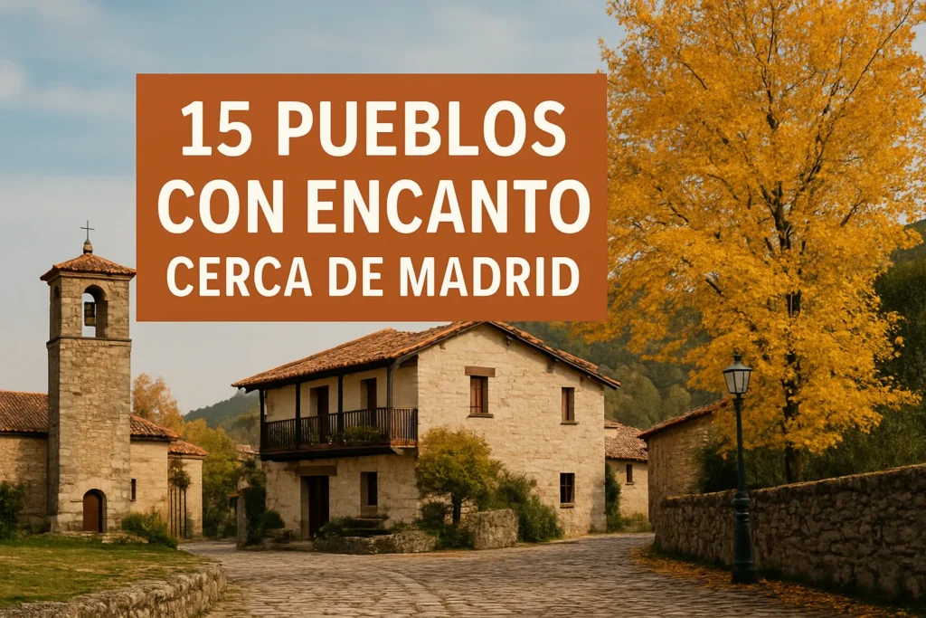 15 pueblos con encanto cerca de madrid