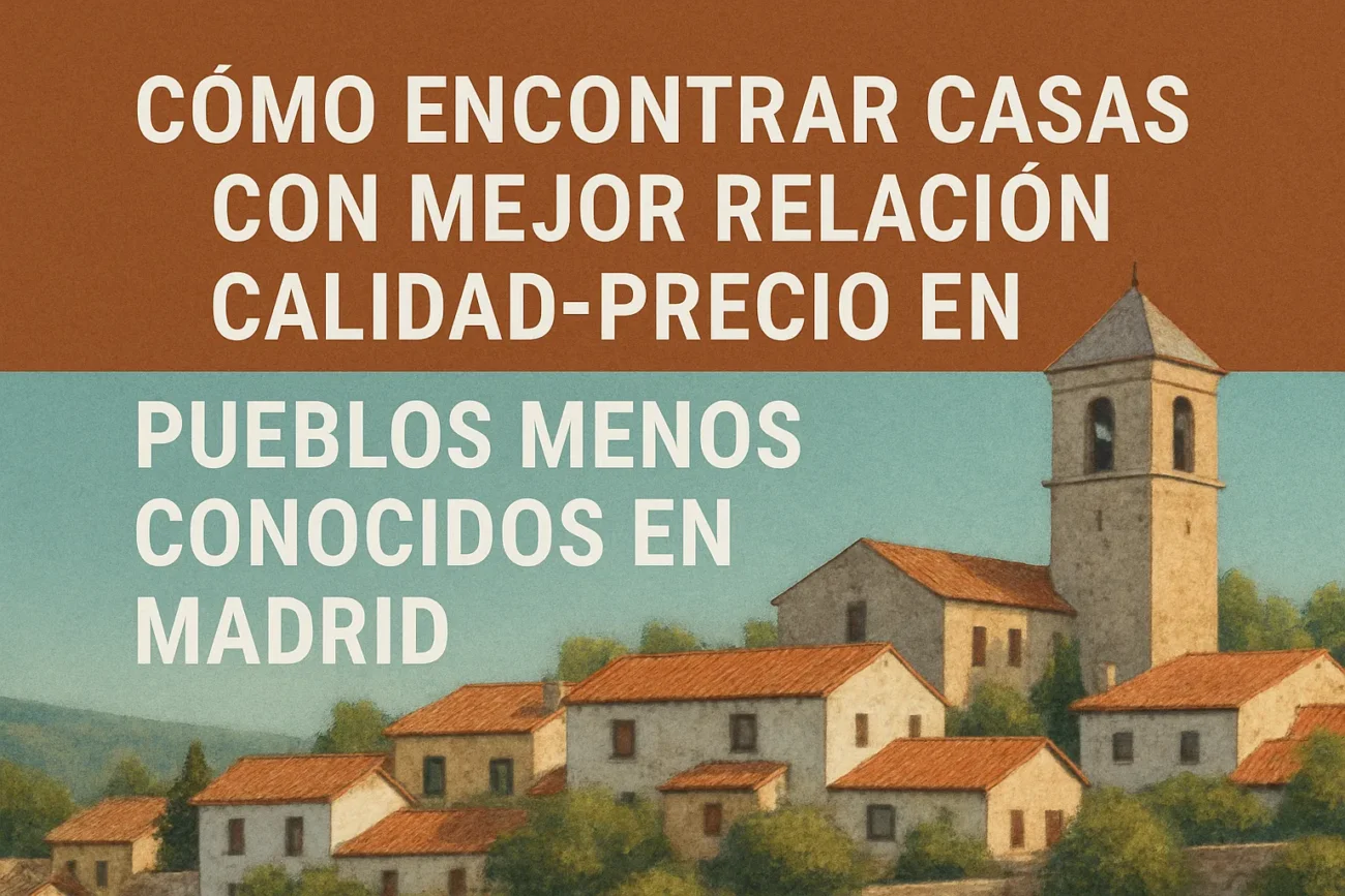como-encontrar-casas-con-mejor-relacion-calidad-precio-en-Pueblos-menos-conocidos-en-Madrid - Madrid Noticias 24h cómo encontrar casas con mejor relación calidad-precio en Pueblos menos conocidos en Madrid