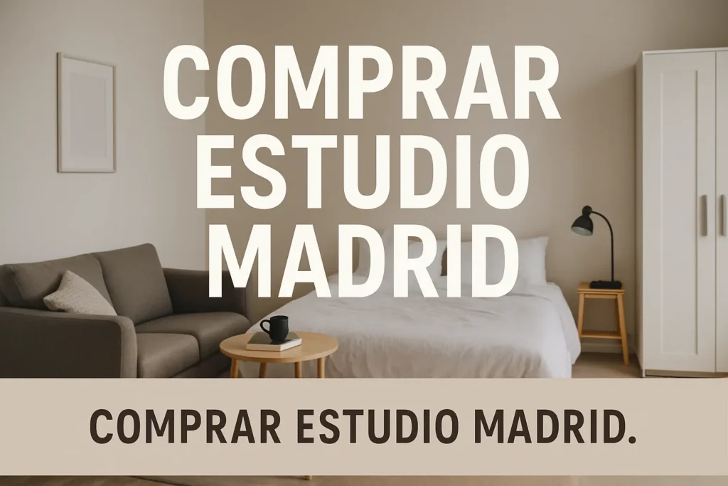 comprar estudio madrid