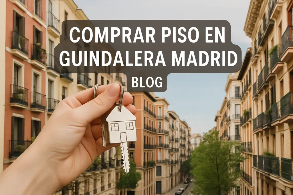 comprar piso en guindalera madrid