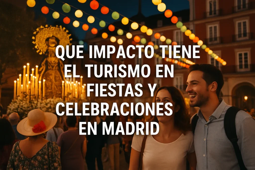qué impacto tiene el turismo en Fiestas y celebraciones en Madrid