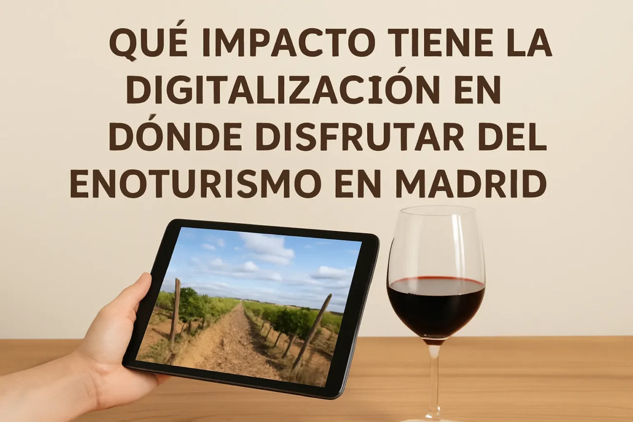 que-impacto-tiene-la-digitalizacion-en-Donde-disfrutar-del-enoturismo-en-Madrid - Madrid Noticias 24h qué impacto tiene la digitalización en Dónde disfrutar del enoturismo en Madrid