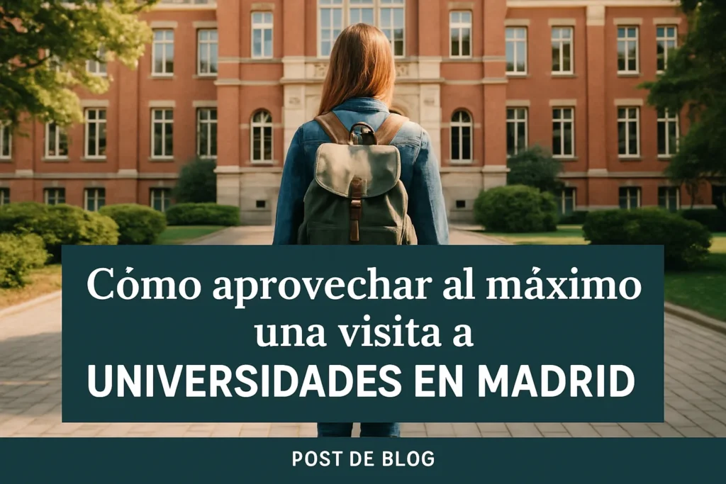 cómo aprovechar al máximo una visita a Universidades en Madrid