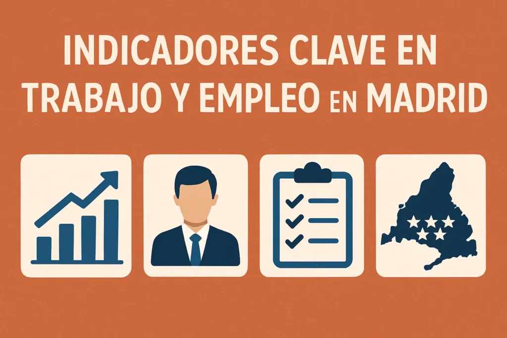 indicadores clave en Trabajo y empleo en Madrid