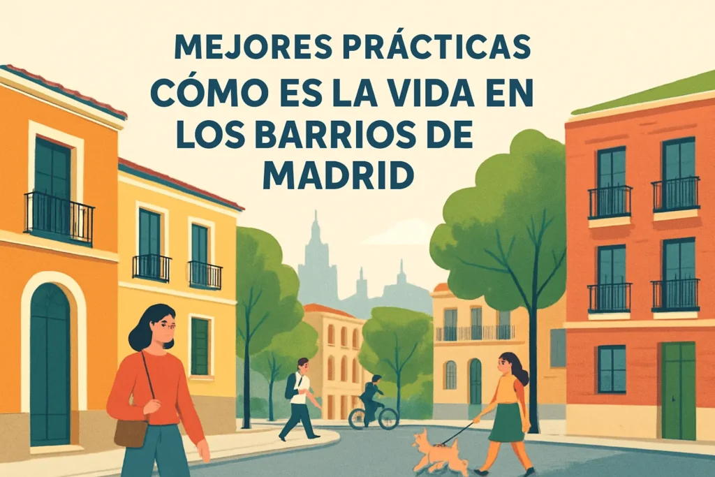 mejores prácticas en Cómo es la vida en los barrios de Madrid