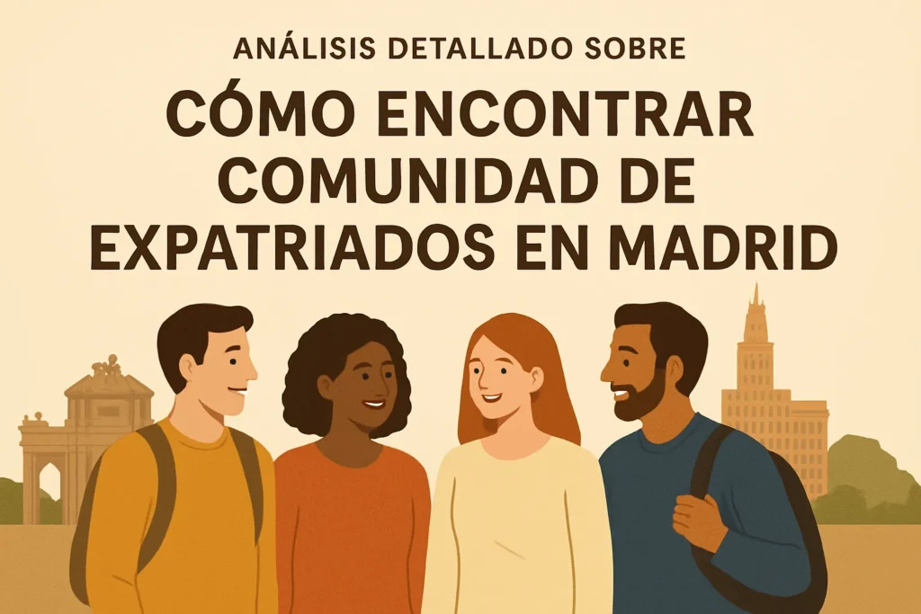 análisis detallado sobre Cómo encontrar comunidad de expatriados en Madrid