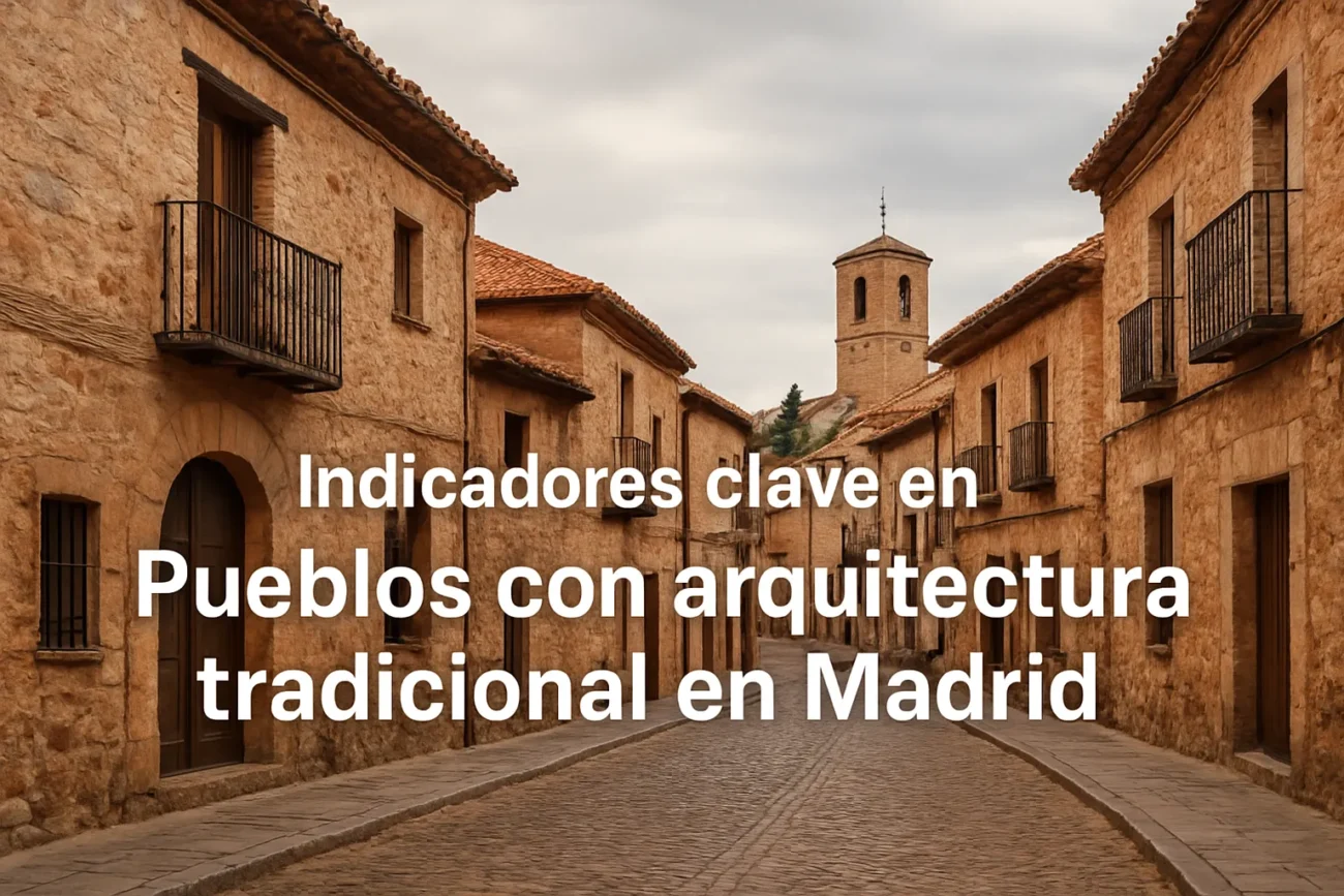 indicadores-clave-en-Pueblos-con-arquitectura-tradicional-en-Madrid - Madrid Noticias 24h indicadores clave en Pueblos con arquitectura tradicional en Madrid