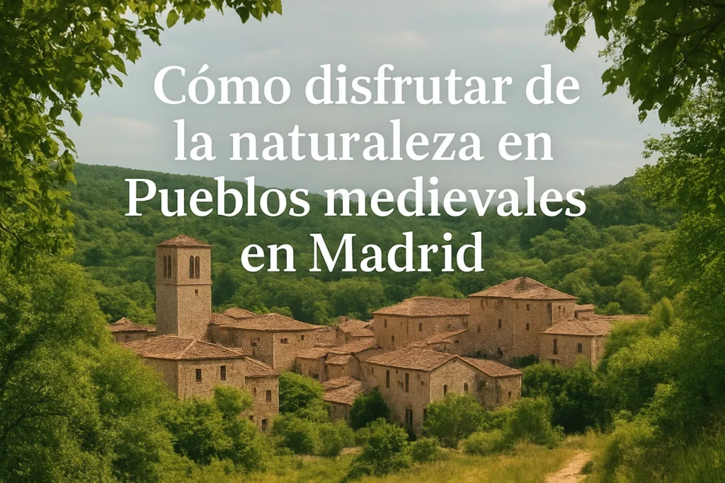 cómo disfrutar de la naturaleza en Pueblos medievales en Madrid
