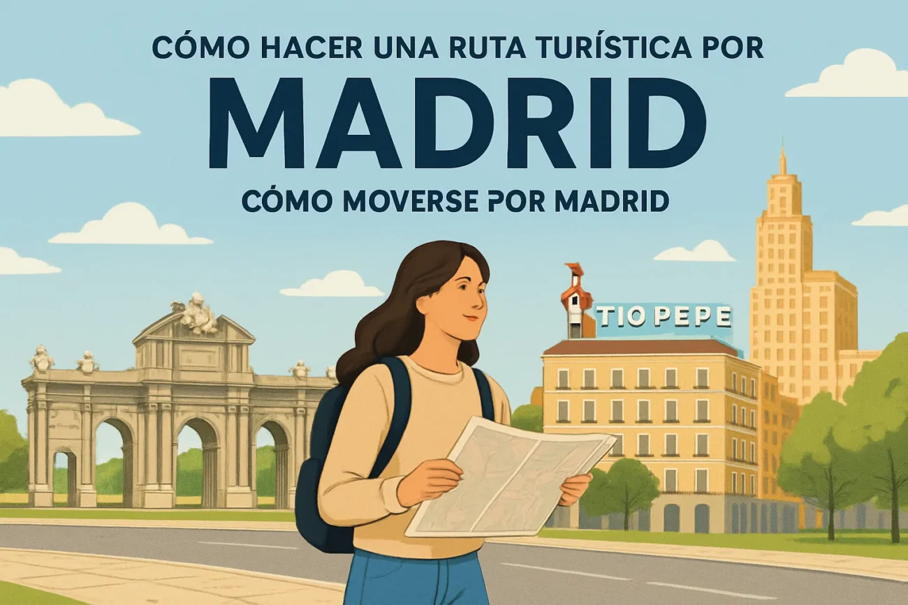 cómo hacer una ruta turística por Cómo moverse por Madrid