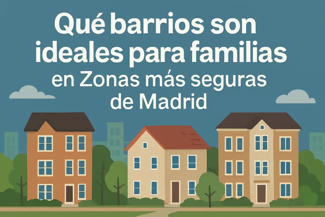 que-barrios-son-ideales-para-familias-en-Zonas-mas-seguras-de-Madrid - Madrid Noticias 24h qué barrios son ideales para familias en Zonas más seguras de Madrid