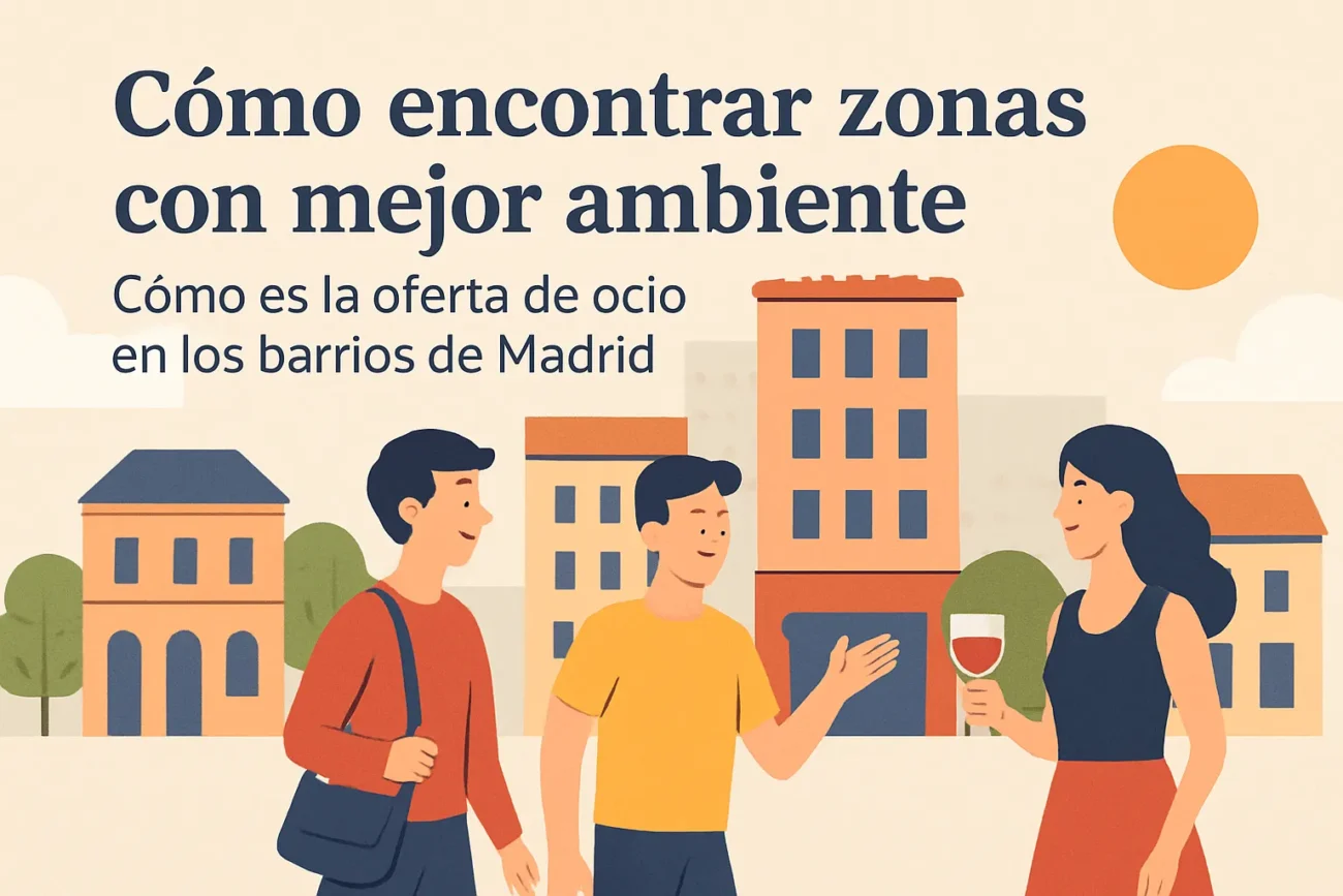 como-encontrar-zonas-con-mejor-ambiente-en-Como-es-la-oferta-de-ocio-en-los-barrios-de-Madrid - Madrid Noticias 24h cómo encontrar zonas con mejor ambiente en Cómo es la oferta de ocio en los barrios de Madrid