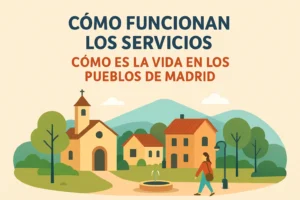 cómo funcionan los servicios en Cómo es la vida en los pueblos de Madrid