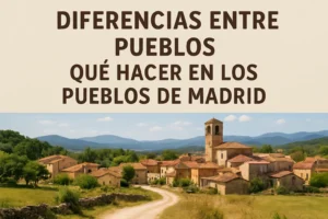 diferencias entre pueblos de Qué hacer en los pueblos de Madrid