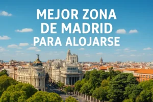 mejor zona de madrid para alojarse