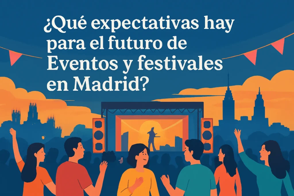 qué expectativas hay para el futuro de Eventos y festivales en Madrid
