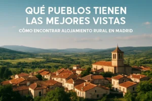 qué pueblos tienen las mejores vistas en Cómo encontrar alojamiento rural en Madrid