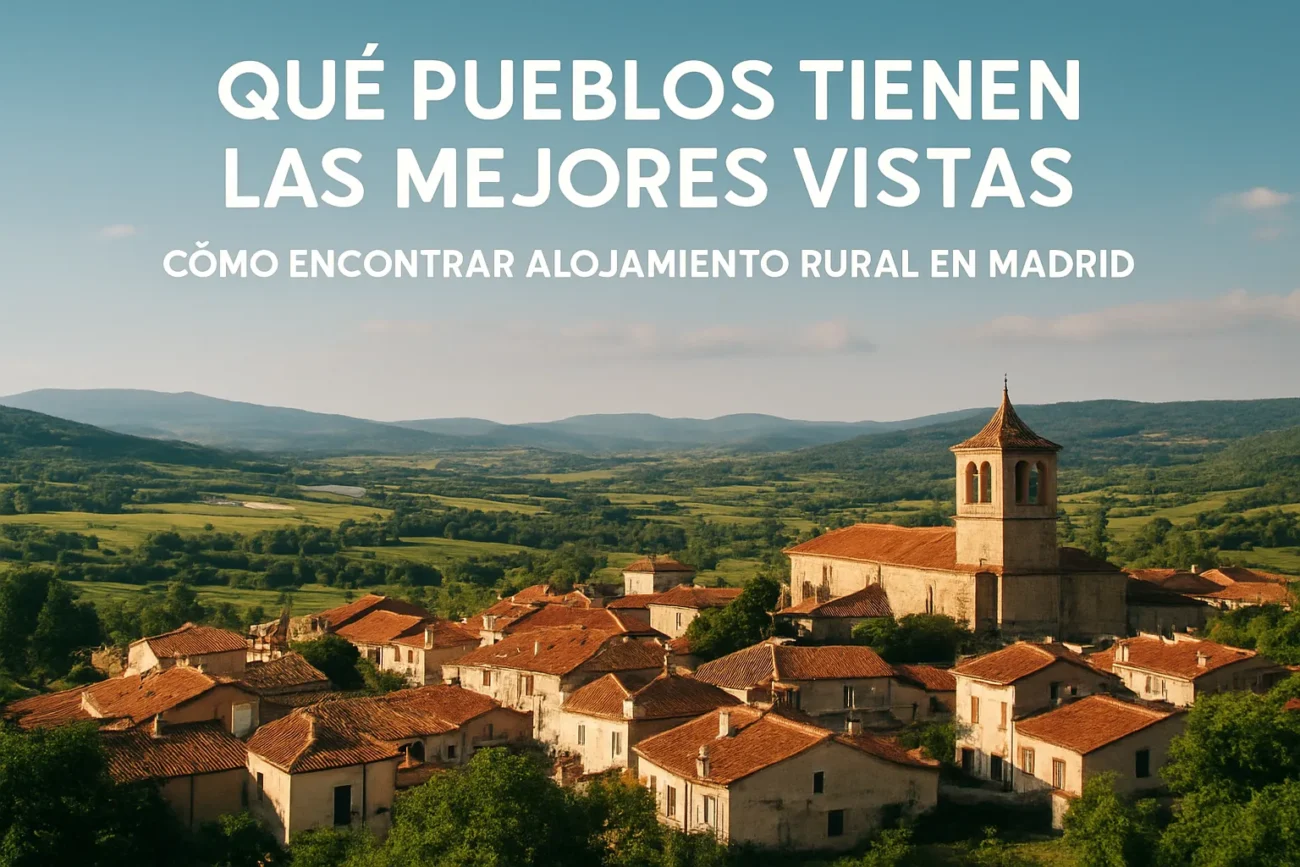 que-pueblos-tienen-las-mejores-vistas-en-Como-encontrar-alojamiento-rural-en-Madrid - Madrid Noticias 24h qué pueblos tienen las mejores vistas en Cómo encontrar alojamiento rural en Madrid