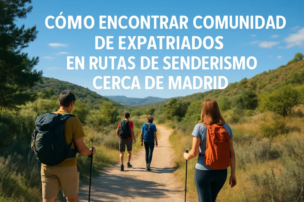 cómo encontrar comunidad de expatriados en Rutas de senderismo cerca de Madrid