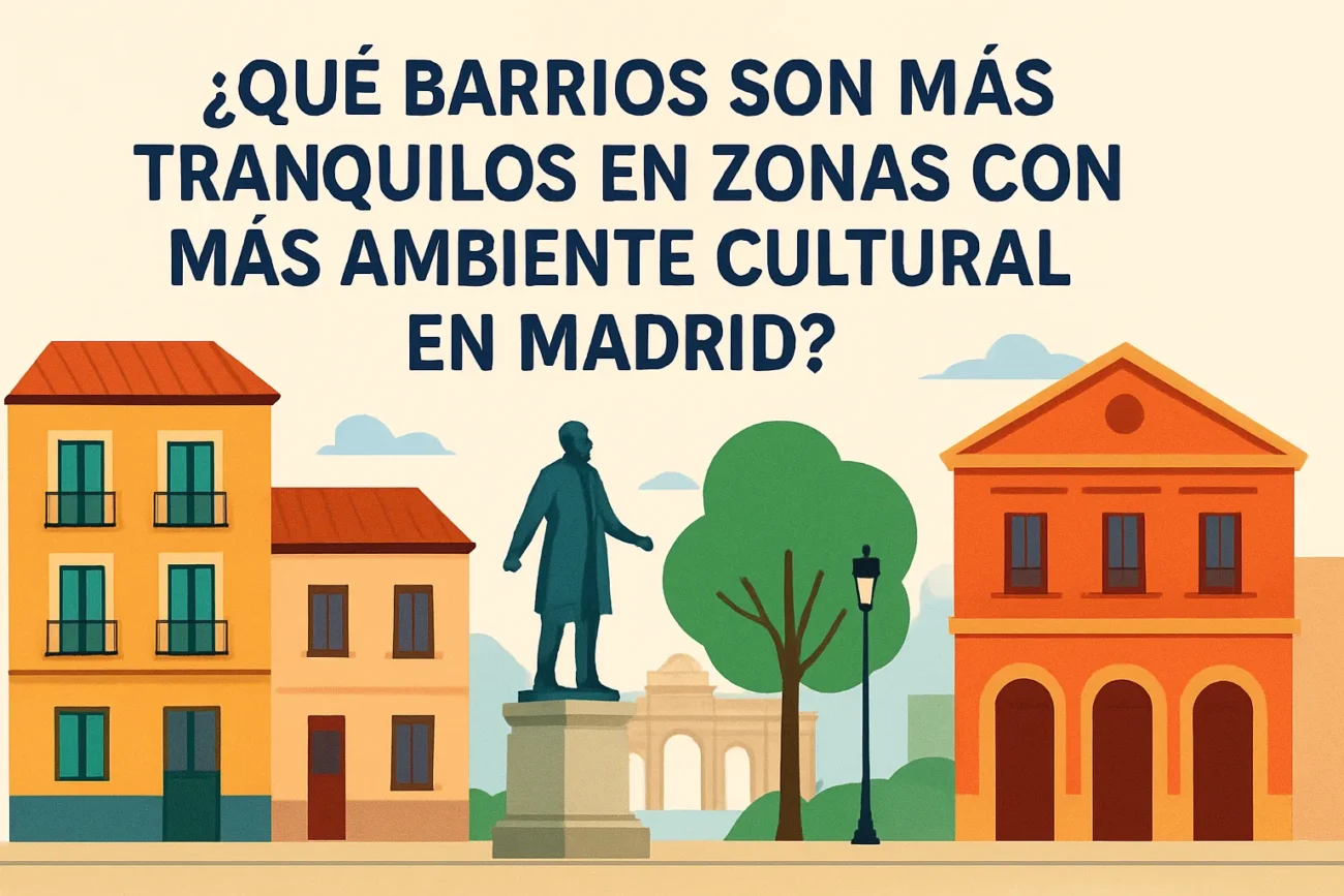que-barrios-son-mas-tranquilos-en-Zonas-con-mas-ambiente-cultural-en-Madrid - Madrid Noticias 24h qué barrios son más tranquilos en Zonas con más ambiente cultural en Madrid
